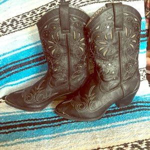 Women’s Black Dingo Cowboy Boots